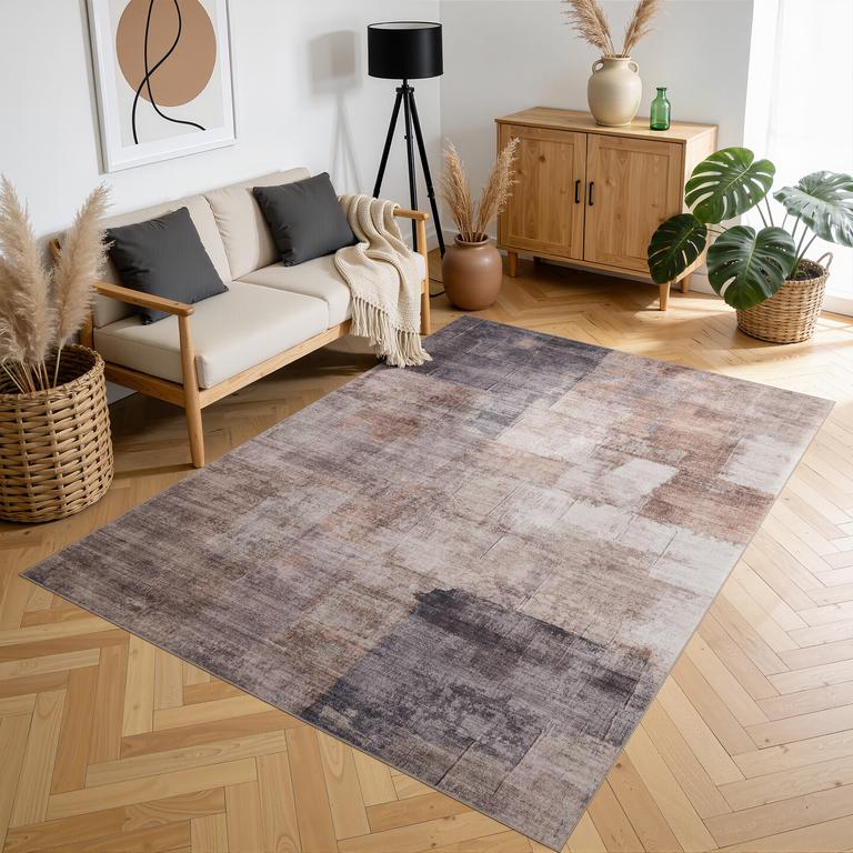 Flanel G24087 Beige/ Brown - 200x290cm