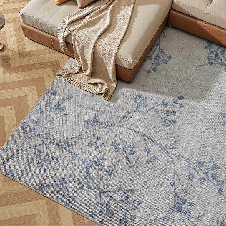 Script G25632 Beige/Blue - 160x230cm