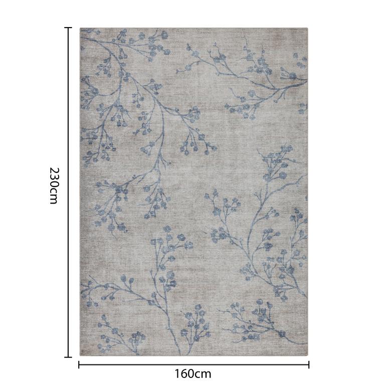 Script G25632 Beige/Blue - 160x230cm