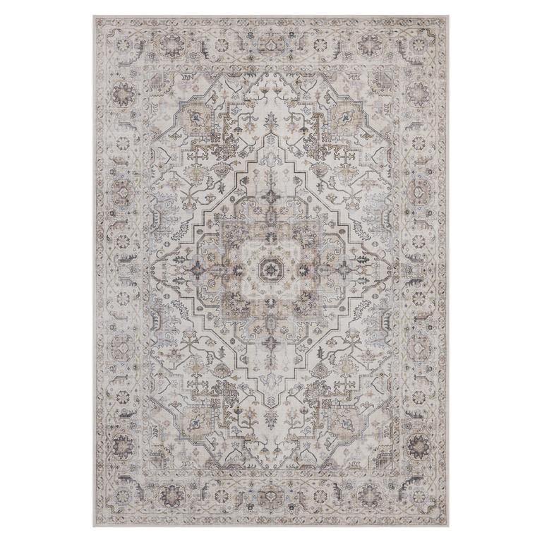Flanel G4761 Light Beige/Grey - 160x230cm