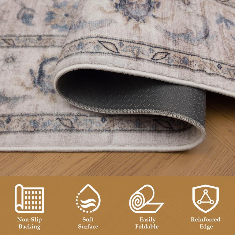 Aria K24116 Beige/Blue - 120x170cm