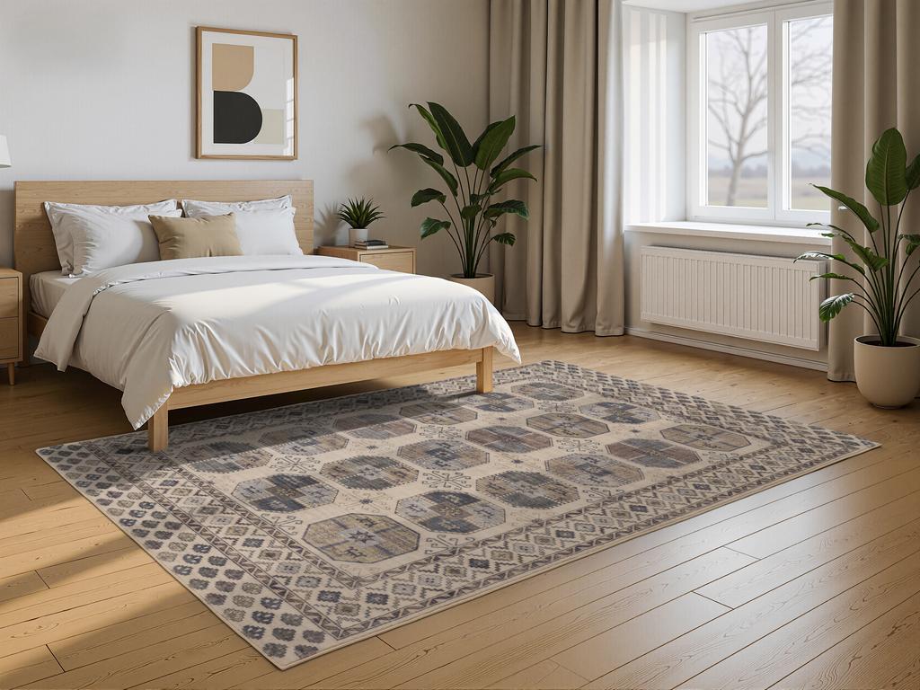 Mastic K25016 Beige/Grey - 200x290cm