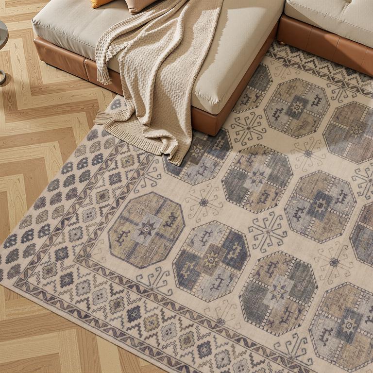 Mastic K25016 Beige/Grey - 200x290cm