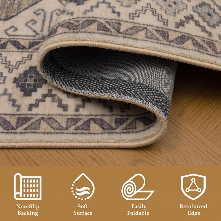 Mastic K25016 Beige/Grey - 200x290cm