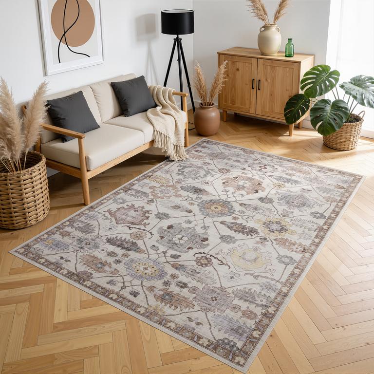 Flanel K25142 Multi Beige - 120x170cm