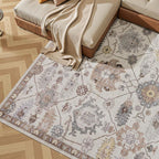 Flanel K25142 Multi Beige