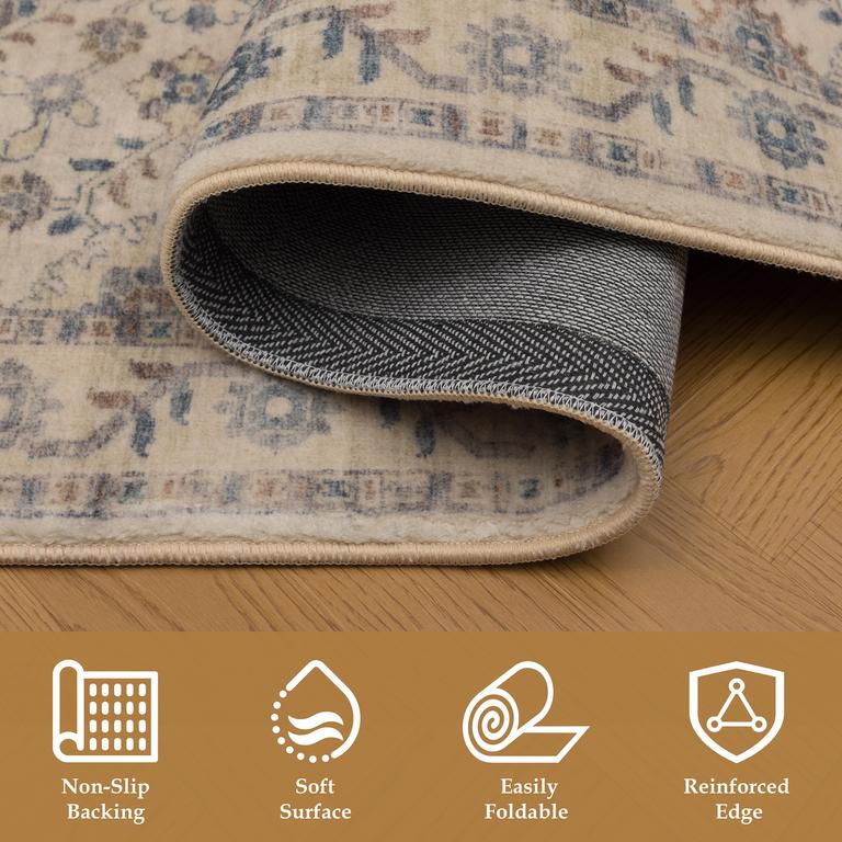 Mastic K25142 Beige/Grey - 160x230cm
