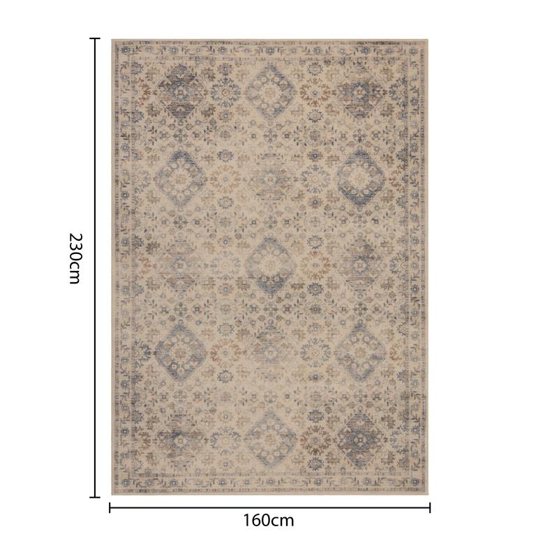 Mastic K25142 Beige/Grey - 160x230cm