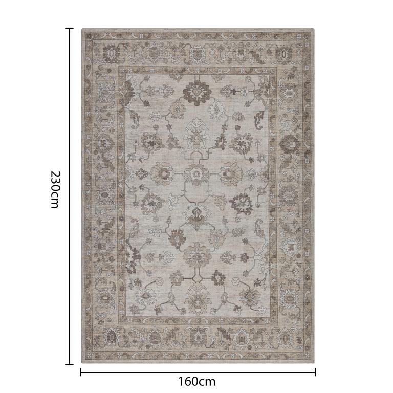 Script K25614 Ivory/Beige - 160x230cm