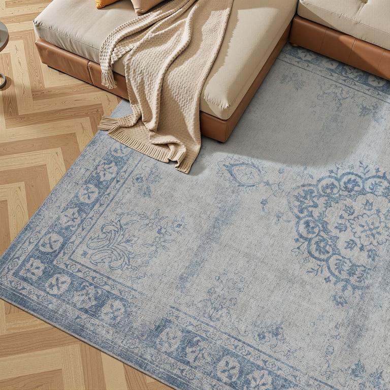 Script K25621 Beige/Blue - 200x290cm