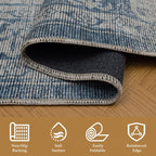 Script K25621 Beige/Blue