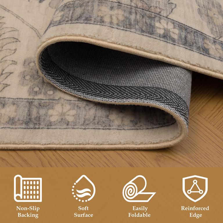 Mastic K25624 Beige/Blue - 200x290cm