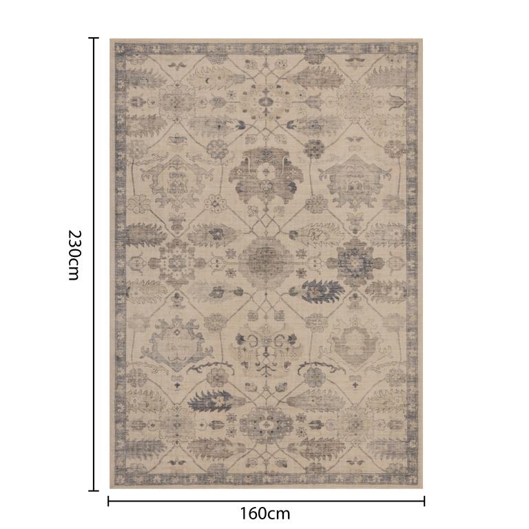 Mastic K25624 Beige/Blue - 160x230cm