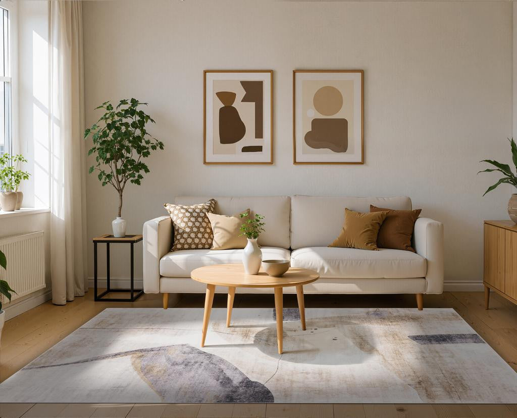 Cyrus K25691 Ivory/Grey - 200x290cm