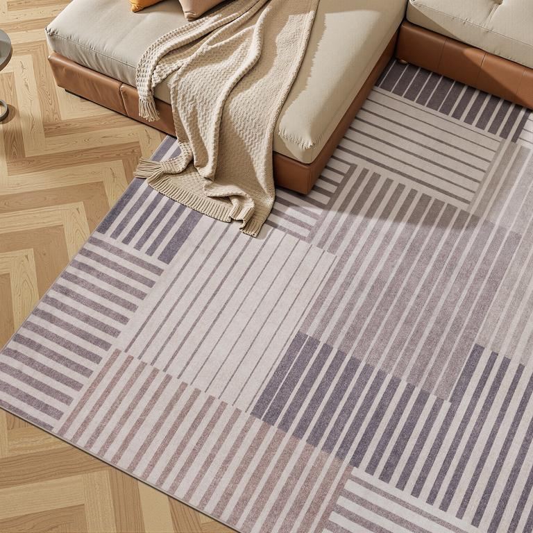 Flanel NK2097 Beige/Grey - 200x290cm